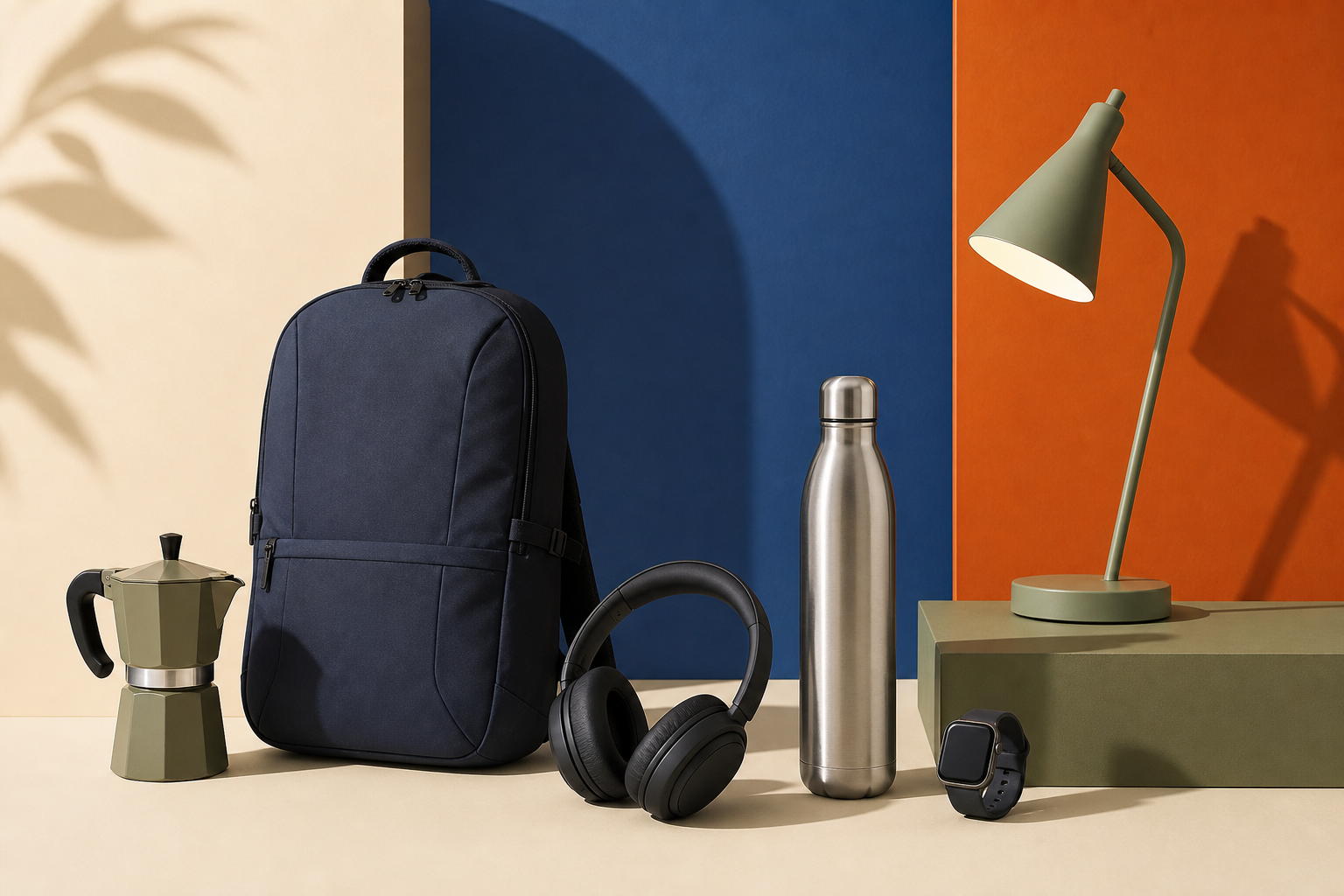 Curated travel, kitchen, audio and home products